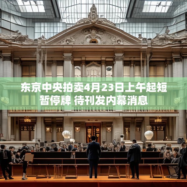 东京中央拍卖4月23日上午起短暂停牌 待刊发内幕消息