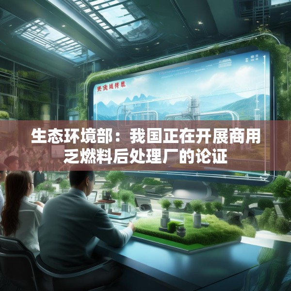 生态环境部：我国正在开展商用乏燃料后处理厂的论证