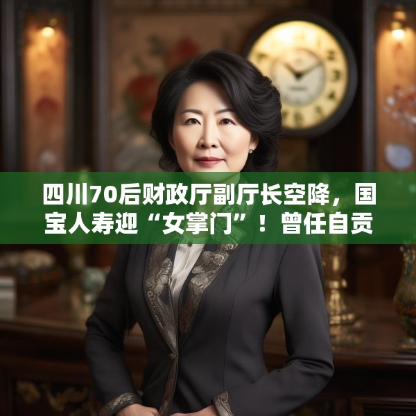 四川70后财政厅副厅长空降，国宝人寿迎“女掌门”！曾任自贡副市长四年