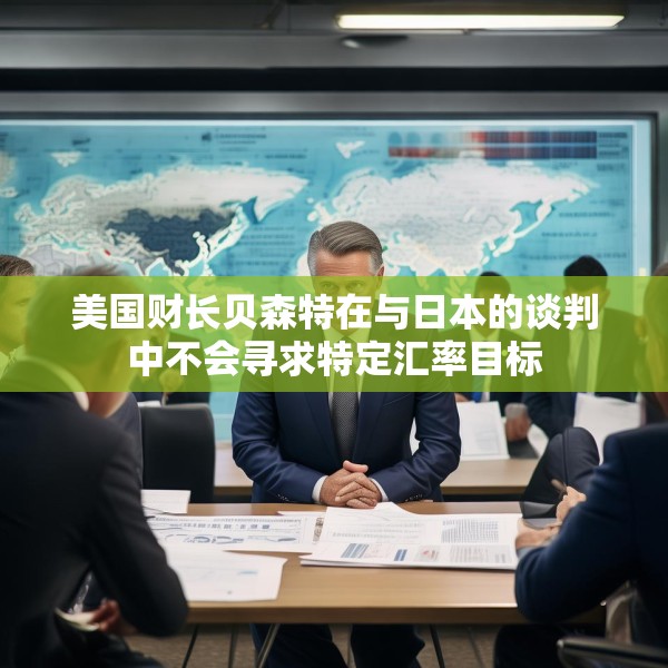 美国财长贝森特在与日本的谈判中不会寻求特定汇率目标