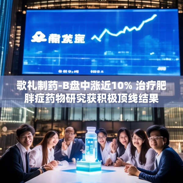 歌礼制药-B盘中涨近10% 治疗肥胖症药物研究获积极顶线结果