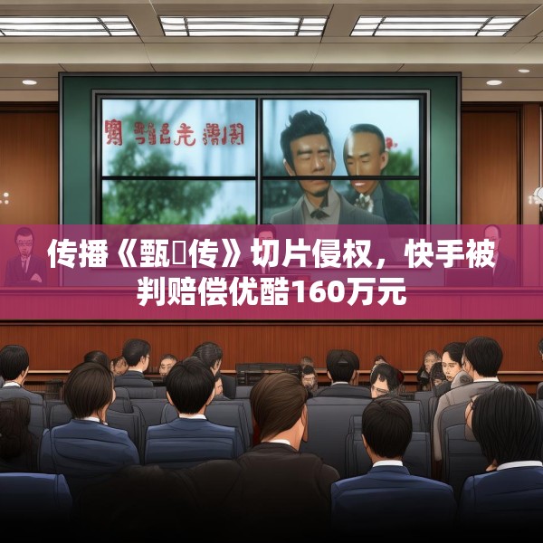 传播《甄嬛传》切片侵权，快手被判赔偿优酷160万元