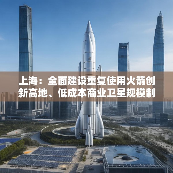 上海：全面建设重复使用火箭创新高地、低成本商业卫星规模制造高地
