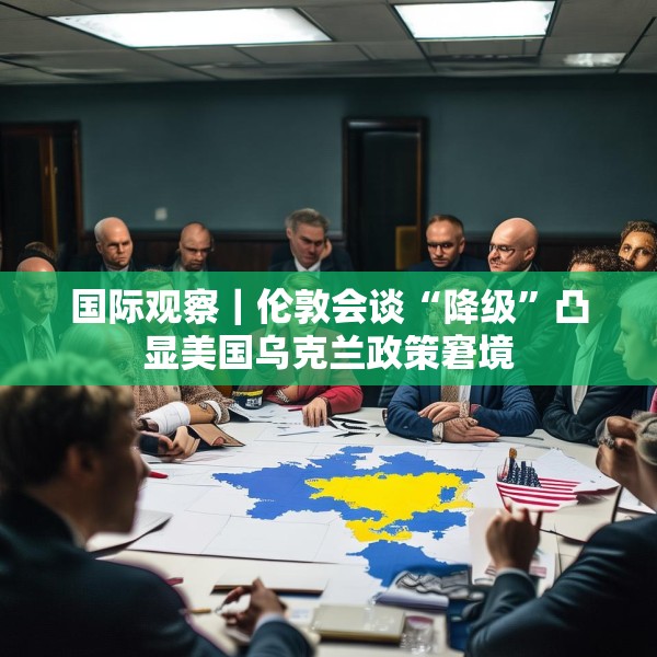 国际观察｜伦敦会谈“降级”凸显美国乌克兰政策窘境
