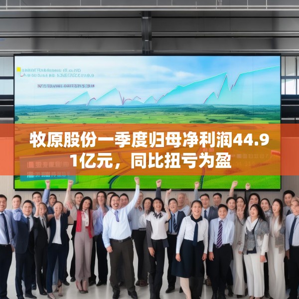 牧原股份一季度归母净利润44.91亿元，同比扭亏为盈