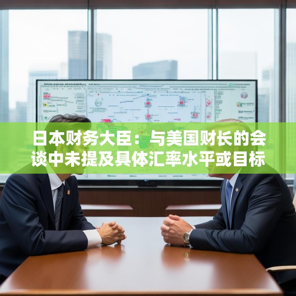 日本财务大臣：与美国财长的会谈中未提及具体汇率水平或目标
