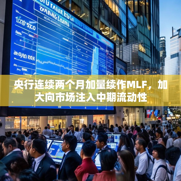 央行连续两个月加量续作MLF，加大向市场注入中期流动性