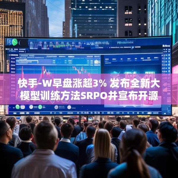 快手-W早盘涨超3% 发布全新大模型训练方法SRPO并宣布开源