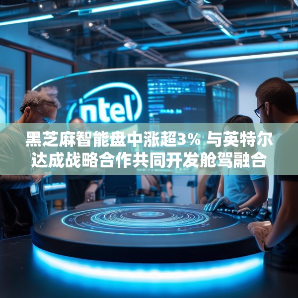 黑芝麻智能盘中涨超3% 与英特尔达成战略合作共同开发舱驾融合平台