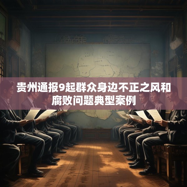 贵州通报9起群众身边不正之风和腐败问题典型案例