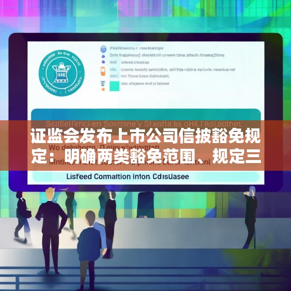 证监会发布上市公司信披豁免规定：明确两类豁免范围、规定三种豁免方式