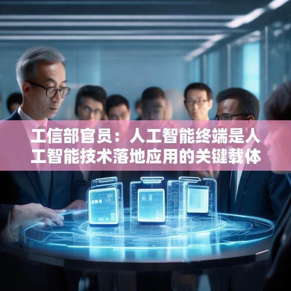 工信部官员：人工智能终端是人工智能技术落地应用的关键载体