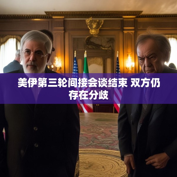 美伊第三轮间接会谈结束 双方仍存在分歧