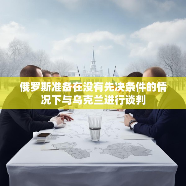 俄罗斯准备在没有先决条件的情况下与乌克兰进行谈判