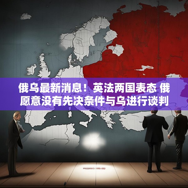 俄乌最新消息！英法两国表态 俄愿意没有先决条件与乌进行谈判