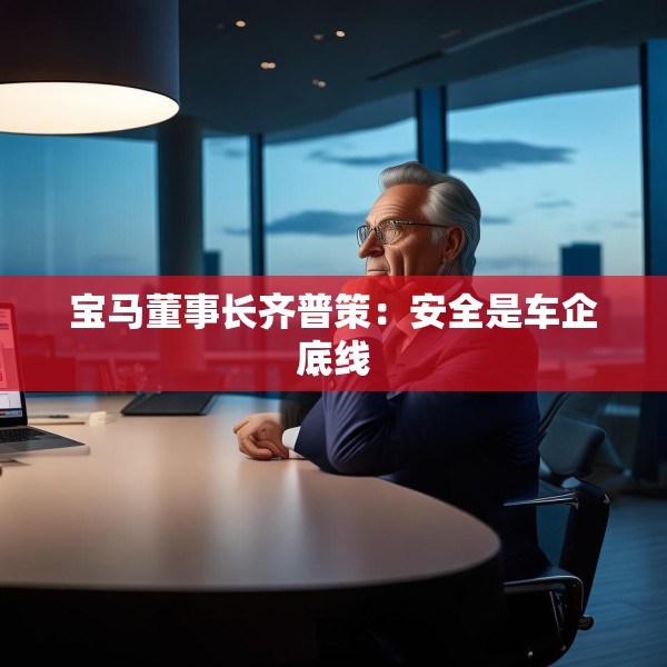 宝马董事长齐普策：安全是车企底线