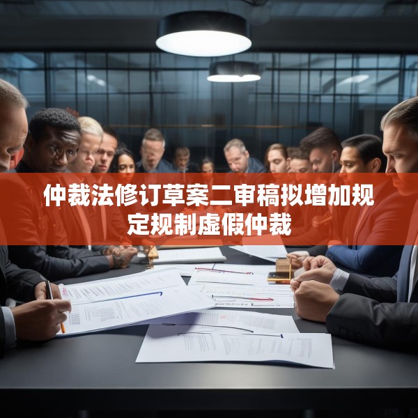 仲裁法修订草案二审稿拟增加规定规制虚假仲裁