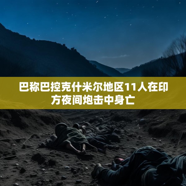 巴称巴控克什米尔地区11人在印方夜间炮击中身亡