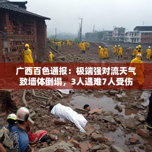 广西百色通报：极端强对流天气致墙体倒塌，3人遇难7人受伤