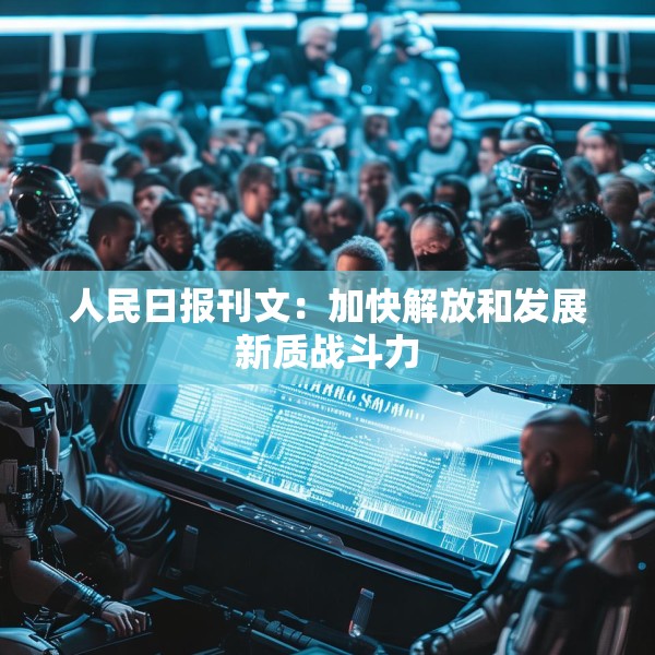 人民日报刊文：加快解放和发展新质战斗力