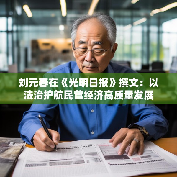 刘元春在《光明日报》撰文：以法治护航民营经济高质量发展