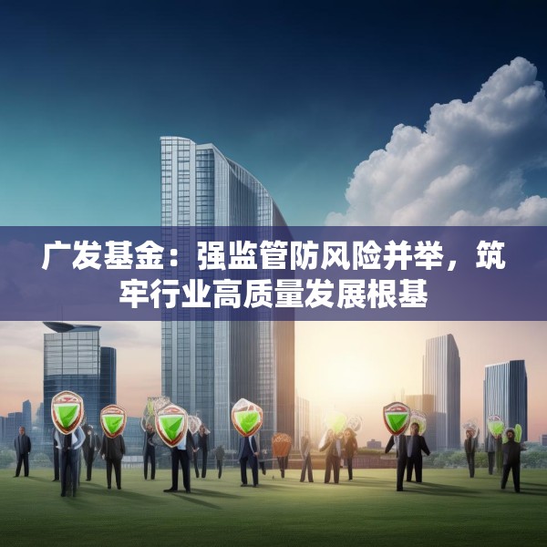 广发基金：强监管防风险并举，筑牢行业高质量发展根基