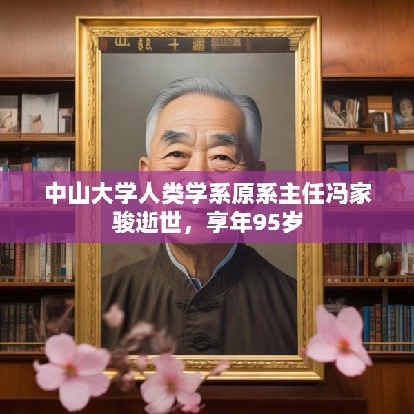 中山大学人类学系原系主任冯家骏逝世，享年95岁
