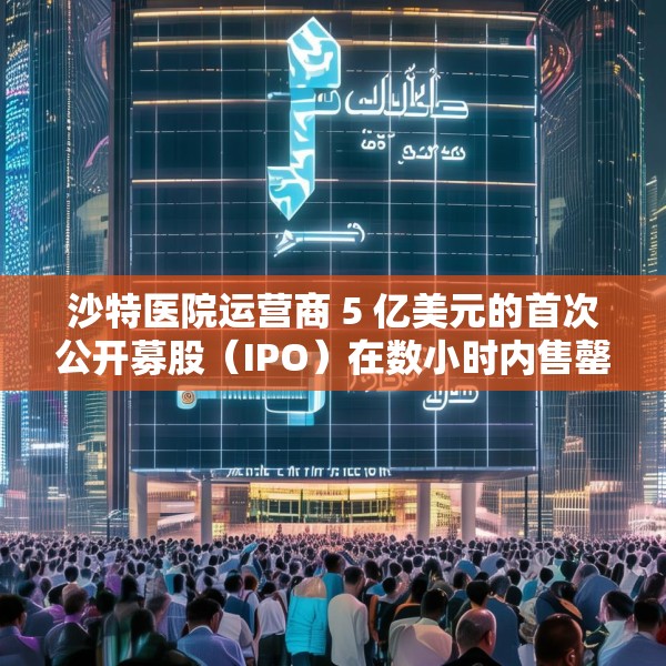 沙特医院运营商 5 亿美元的首次公开募股（IPO）在数小时内售罄
