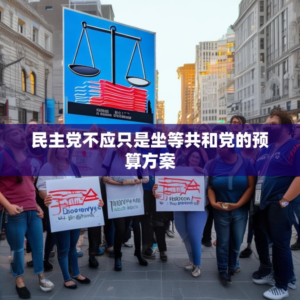 民主党不应只是坐等共和党的预算方案