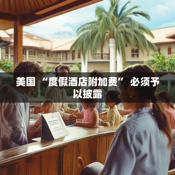 美国 “度假酒店附加费” 必须予以披露