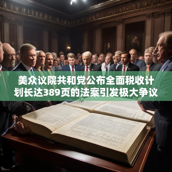 美众议院共和党公布全面税收计划长达389页的法案引发极大争议