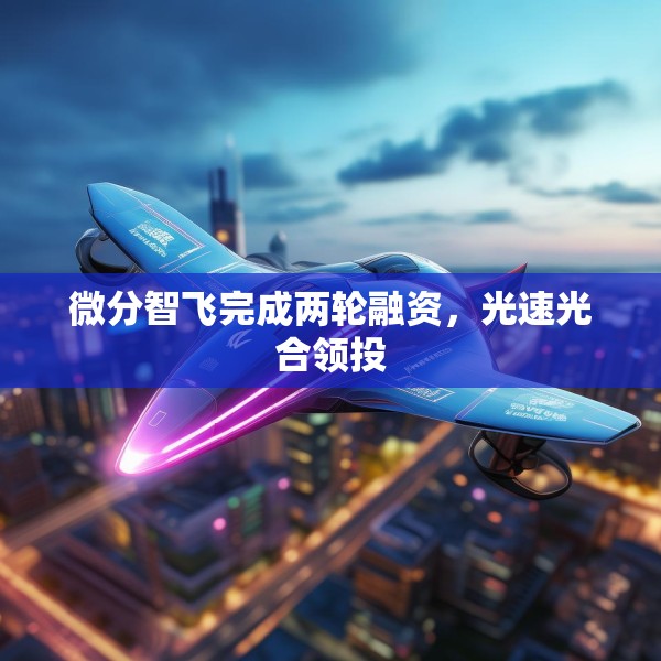 微分智飞完成两轮融资，光速光合领投