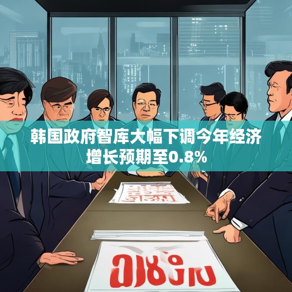 韩国政府智库大幅下调今年经济增长预期至0.8%