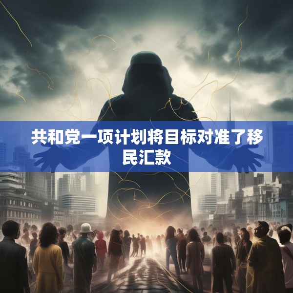 共和党一项计划将目标对准了移民汇款