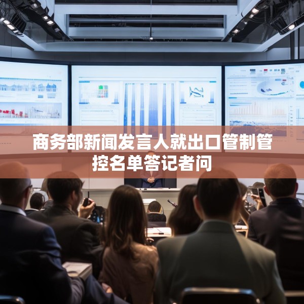商务部新闻发言人就出口管制管控名单答记者问