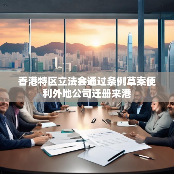 香港特区立法会通过条例草案便利外地公司迁册来港