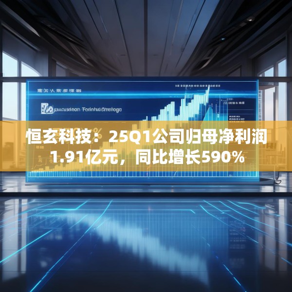 恒玄科技：25Q1公司归母净利润1.91亿元，同比增长590%