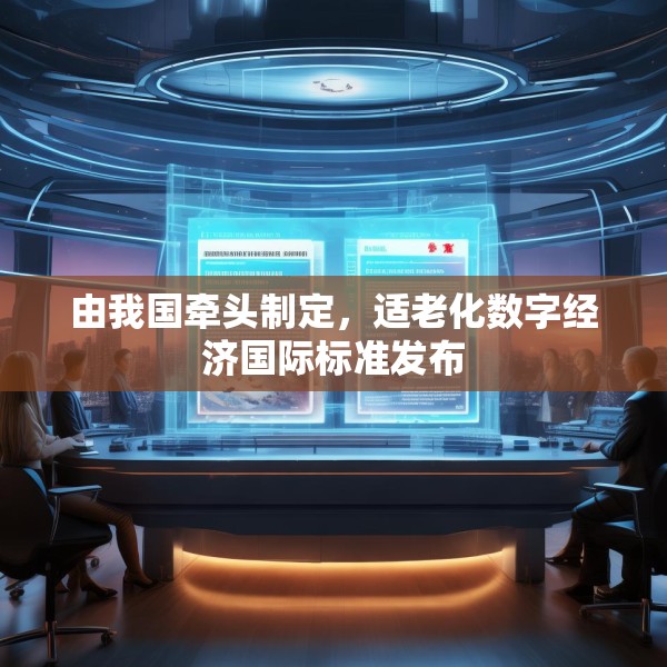 由我国牵头制定，适老化数字经济国际标准发布