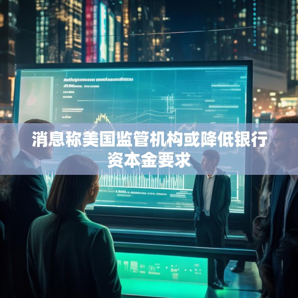 消息称美国监管机构或降低银行资本金要求