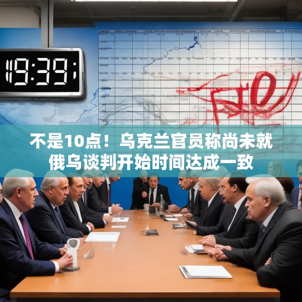 不是10点！乌克兰官员称尚未就俄乌谈判开始时间达成一致