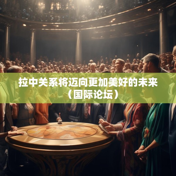 拉中关系将迈向更加美好的未来（国际论坛）