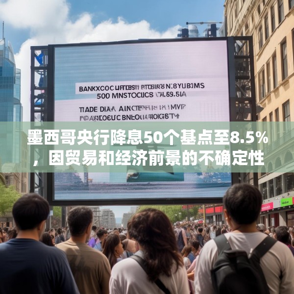 墨西哥央行降息50个基点至8.5%，因贸易和经济前景的不确定性