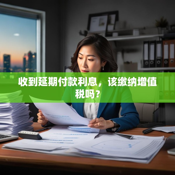 收到延期付款利息，该缴纳增值税吗？