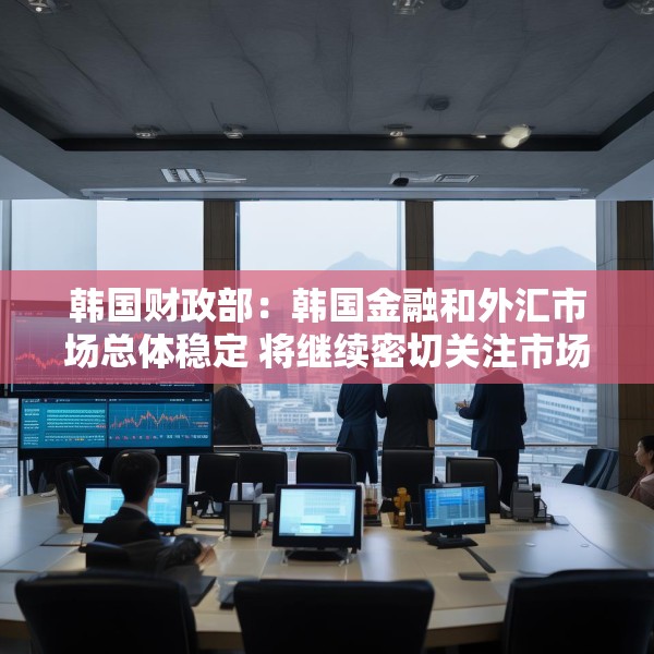 韩国财政部：韩国金融和外汇市场总体稳定 将继续密切关注市场动态