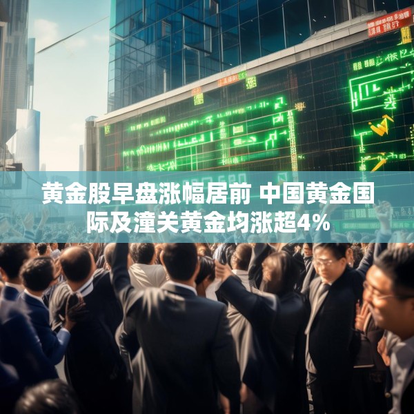 黄金股早盘涨幅居前 中国黄金国际及潼关黄金均涨超4%