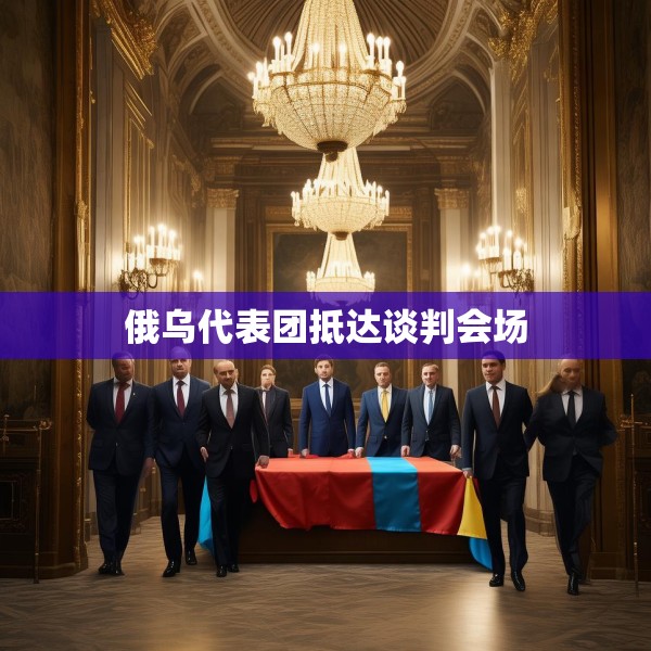俄乌代表团抵达谈判会场