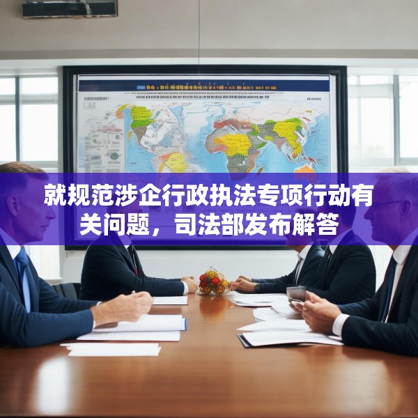 就规范涉企行政执法专项行动有关问题，司法部发布解答