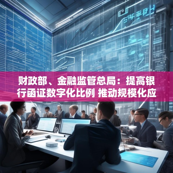 财政部、金融监管总局：提高银行函证数字化比例 推动规模化应用场景落地