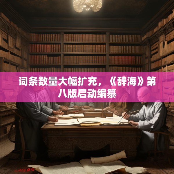 词条数量大幅扩充，《辞海》第八版启动编纂