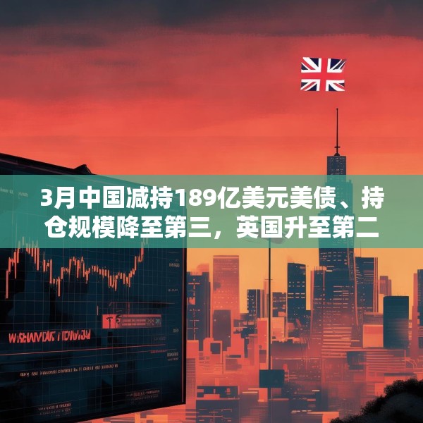 3月中国减持189亿美元美债、持仓规模降至第三，英国升至第二